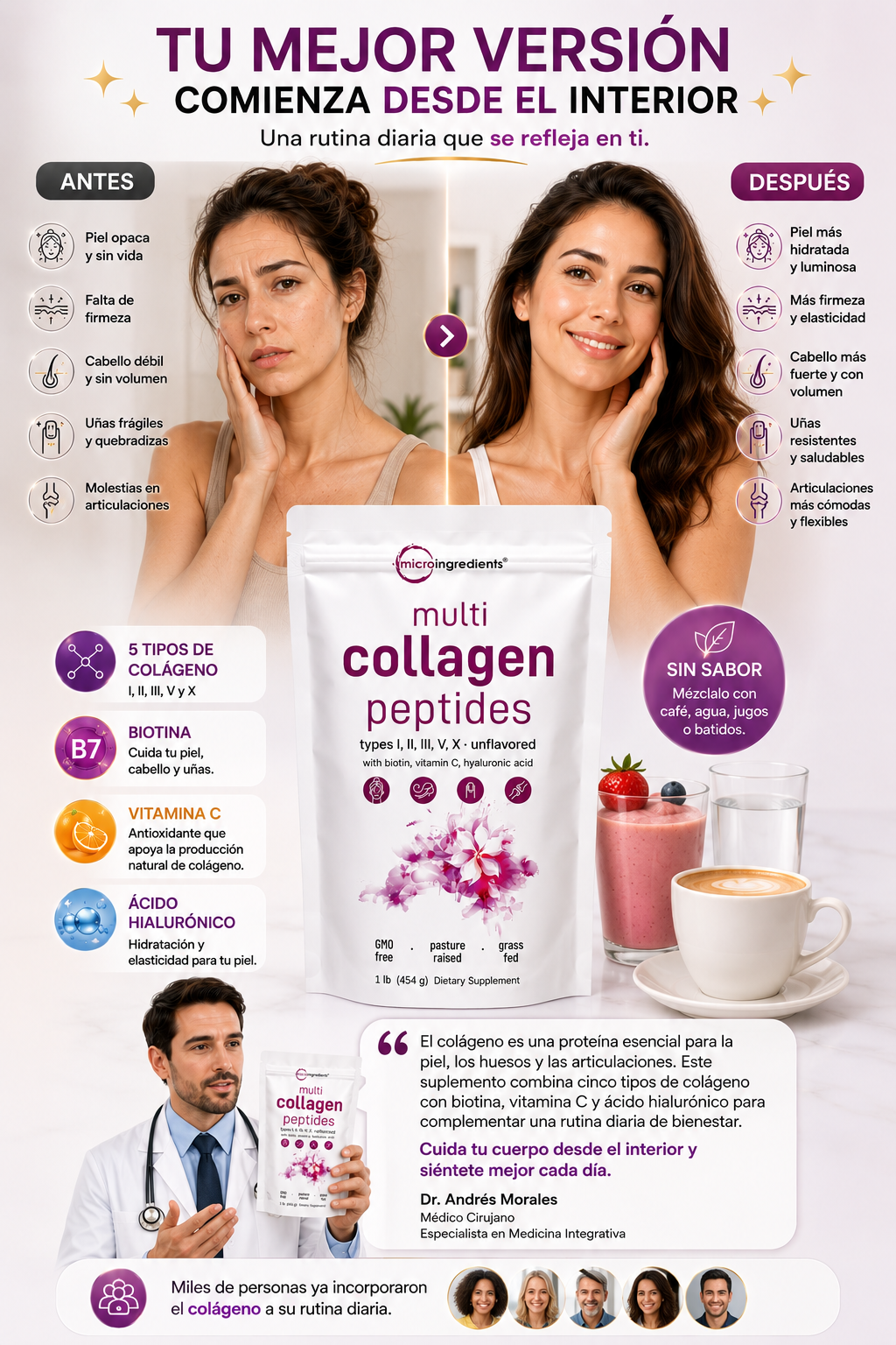Colágeno Premium 454g