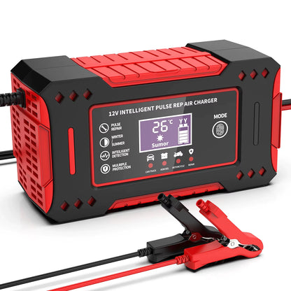 Cargador Inteligente 12V para Baterías | Carga y Modo Reparación